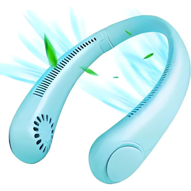 Vaneless Hanging Neck Fan, Portable and Silent Wearable Fan For Indoor, Outdoor Use