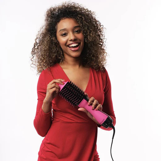 ONE Step.. Pro Collection Salon Hair Dryer & Volumiser Pink
